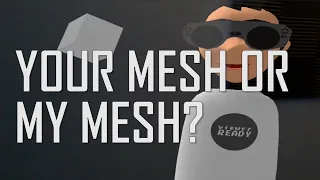 YOUR MESH OR MY MESH (a Multiplayer AR story)