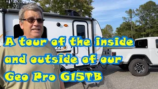 A tour of our Rockwood Geo Pro 15TB including the outside and inside