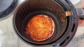 Air Fryer Tortilla Pizza | Easy 3-Ingredient 5-Minute Pizza Recipe