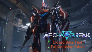 Mecha BREAK Closed Beta: Falcon Full Gameplay