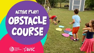 Physical Activity Games for Kids: Obstacle Course