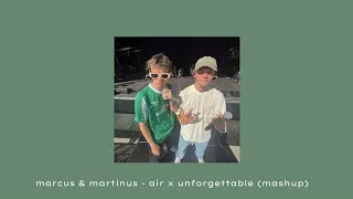 Marcus & Martinus - Air x Unforgettable (Mashup)