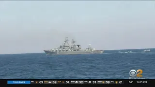 Ukrainian missiles sink Russian warship