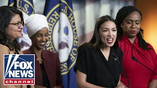 AOC, Ilhan Omar called out over 'fake handcuffs'