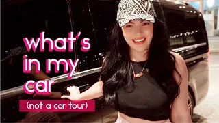 WHAT’S IN MY CAR? 🚘 (NOT A CAR TOUR) 😝 | KC Concepcion