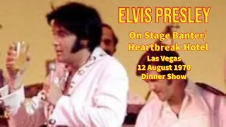 Elvis Presley - On stage banter/Heartbreak Hotel - 12 August 1970 DS - Re-edited with Stereo audio