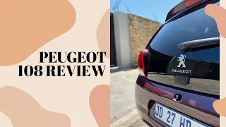 PEUGEOT 108 REVIEW | SOUTH AFRICAN YOUTUBER