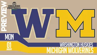 Michigan vs Washington - CFP National Championship Preview & Prediction