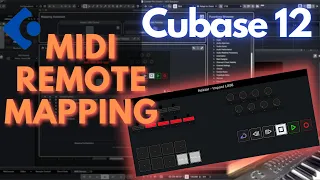 Cubase 12 BRAND NEW FEATURE! 🤯 MIDI Remote Mapping 🔥 In-Depth Review