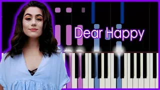 Dodie - Dear Happy Piano Tutorial by elcyberguy