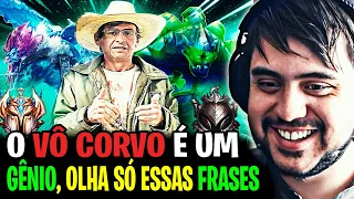 O MELHOR VÍDEO do BRONZIOCRE! COMO o VÔ CORVO REALMENTE JOGA LEAGUE OF LEGENDS! TOCKERS REAGE