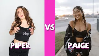 Piper Rockelle Vs Paige Taylors TikTok Dances Compilation (October 2021)