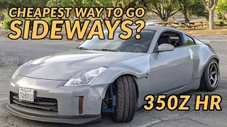 2007 Nissan 350Z Budget Drift Build 1st Impressions - Wisefab and Welded Diff!