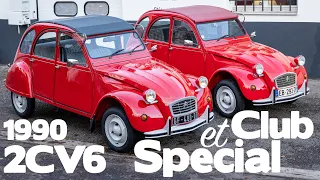 2CV6 Special 🇫🇷 VS 2CV6 Club 🇵🇹 (de 1990 toutes les deux)
