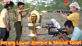 MELAWAN ZOMBIE dan SKIBIDI TOILET !!