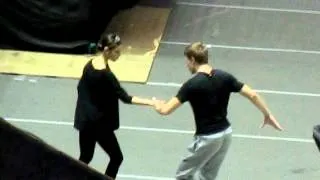 NHK Trophy 2013. Ilinykh/Katsalapov off-ice warm up (video 2)