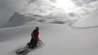 Blue River sledding