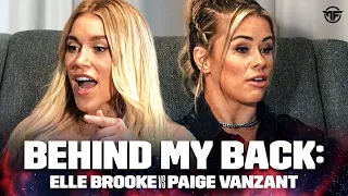 "There's FEAR in her eyes" | Paige vanZant Elle Brooke Behind My Back | Misfits Boxing