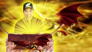 *SLIFER DELIVERED THE BEST GODLY Yu-Gi-Oh! MYSTERY BOX FULL OF BOOSTER PACKS & CARDS EVER!* OPENING!