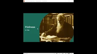 J. C. Ryle - Holiness (Chapter 2 - Sanctification)