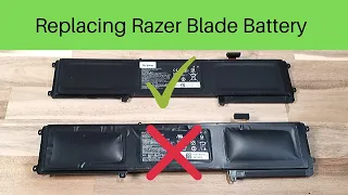 Replacing Razer Blade Battery