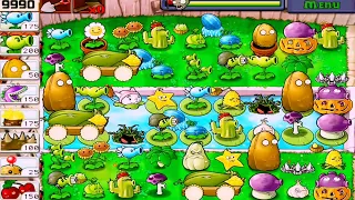 Plants vs Zombies | Survival Pool | all Plants vs all Zombies GAMEPLAY FULL HD 1080p 60hz