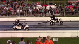 Cleetus McFarland vs Boosted Boiz Golf Cart Race - Cleetus and Cars Bradenton 11-23-19