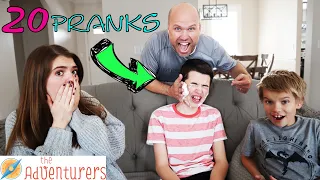20 Pranks To Pull In 2020 I That YouTub3 Family The Adventurers