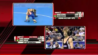 David Taylor vs Steve Fittery 2011 NCAA Semifinals Bubba Jenkins vs Jason Welch