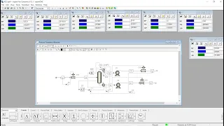 Aspen dynamic: Control of Distillation column