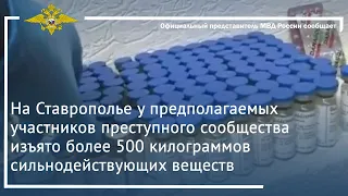 Ирина Волк: На Ставрополье изъято более 500 кг сильнодействующих веществ