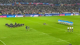 Haka - AMAZING All Blacks vs Uruguay RWC2023 . From Fan View