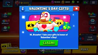 💖 VALENTINE'S DAYS GIFTS IN BRAWL STARS!🥳