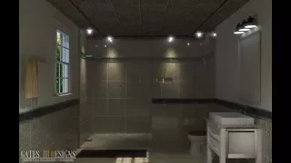 SketchUp Bathroom Tutorial + Photorealistic Rendering