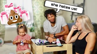 Giving Our Daughter CRAPPY Gifts To See How She Reacts!