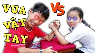 Tony | Thằng Ngáo KÉO TAY Cân Team Trẻ Trâu - Arm Wrestling Of Children