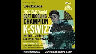 K-SWIZZ (New Zealand): 2022 DMC Technics World Beat Juggling Champion