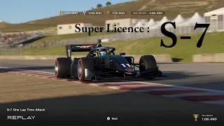 Gran Turismo 7 - Super Licence : S-7 (WeatherTech Raceway Laguna Seca)