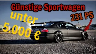 Günstige Sportwagen unter 5.000 € | G Performance