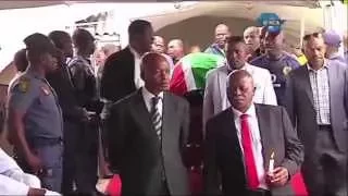 Goalkeeper Senzo Meyiwa's funeral draws thousands