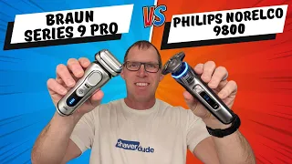 Braun Series 9 Pro vs Philips Norelco 9800