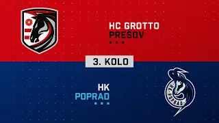 3.kolo HC Grotto Prešov - HK Poprad HIGHLIGTS