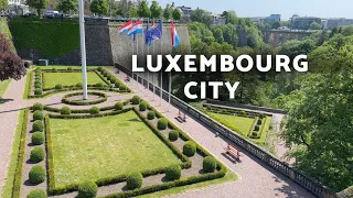 [4K] LUXEMBOURG CITY - Part 1