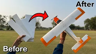 Building Rc Plane Tasman With Thermocol #rcplane #diy #thermocol