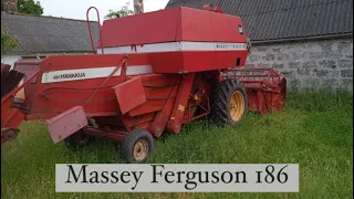 Огляд комбайна Massey Ferguson 186 на продаж