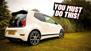 YOU NEED TO DO THIS IF YOU OWN A VW UP GTI