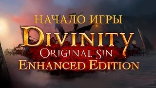 Divinity Original Sin - Enhanced Edition Начало игры (First Minutes PC Gameplay 60 FPS)
