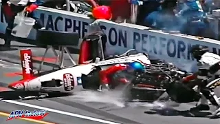 Kevin Cogan Big Crash 1989 Indy 500