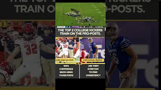 The best college kickers train on skinny posts. How to kick field goals with more confidence