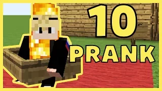 10 Najlepších Prankov na svojho kamaráta v Minecrafte! - SK/CZ